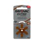 Rayovac 312 Extra Advanced Batterie - Pacchetto da 6 Pezzi