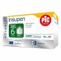 Insupen Advanced Penna per Insulina con Ago - Calibro 32x6mm - Pacco da 100 Pezzi