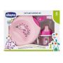 Set Chicco Rosa per Pappa con Cucchiaio Incluso, 6 mesi+