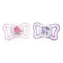 Chicco Light Girl Succhietto in Silicone per 2-6 Mesi, Confezione da 2 Pezzi