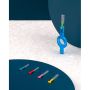 Curaprox CPS Prime Handy Set: 5 Mixed Interdental Brushes + 1 Handle