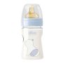 Chicco Original Touch Biberon per Neonato, 1 Foro, Caucci√π, 150ml, Design per Maschietto, 0 Mesi+