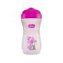 Tazza Rosa Chicco Glowling per Bambini dai 14 Mesi+, 150ml