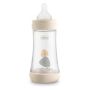 Chicco Perfect 5 Biberon da 240 ml Beige con Flusso Medio