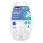 Chicco Perfect5 Tettarella in Silicone per 6 Mesi+, Confezione da 2 Pezzi