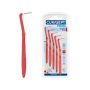Curasept Proxi Angle - Scovolino Interdentale T12, 1.2mm, Rosso, Pacco da 5 Pezzi