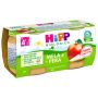 Hipp Omogeneizzato di Mela e Pera per Bambini da 4 Mesi, 2x80g