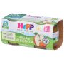 Hipp Omogeneizzato di Albicocca e Mela per Bambini, 2x80g