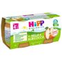 Hipp Omogeneizzato di Albicocca e Mela per Bambini, 2x80g
