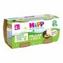 Hipp Omogeneizzato di Prugna e Mela per Bambini da 4 Mesi, 2 x 80g