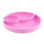Chicco Piatto in Silicone Rosa con Ventosa, 1 Pezzo