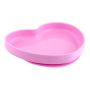 Chicco Rosa Piatto a Forma di Cuore in Silicone con Ventosa - 1 Pezzo