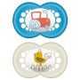 MAM Original Succhietto in Silicone per Maschio, Confezione da 2 Pezzi