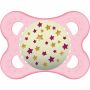 Succhietto Notturno Mam Original in Silicone per Femmina 2-6 Mesi, Confezione da 2 Pezzi