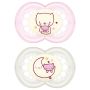 Set Notturno Succhietto MAM in Silicone per Bambine