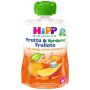 Hipp Bio Purea di Frutta e Verdura Biologica, Mela, Mango, Carota, Patata Dolce, 90g