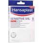 Hansaplast Cerotti Sensitive XXL Extra Large 5 Pezzi, 8x10cm