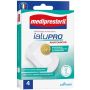 Medipresteril Ialupro - Medicazione Anatomica per Gambe, 10x15cm, Pacco da 4 Pezzi