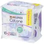 Lines Ultra Wings 12-Pack Biologico di Cotone Puro
