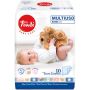 Trudi Baby Care - Pannolini Multiuso 60x60cm, Confezione da 10 Pezzi