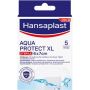 Hansaplast Aqua Protect XL - Cerotti Impermeabili 6x7cm, Confezione da 5 Pezzi