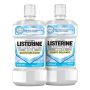 Listerine Advanced White Collutorio Gusto Delicato - Pacco Doppio 500ml