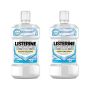 Listerine Advanced White Collutorio Gusto Delicato - Pacco Doppio 500ml