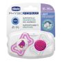 Chicco Physoforma Light - Set di 2 Succhietti in Silicone Rosa