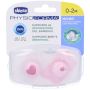 Succhietto Micro in Silicone Rosa Chicco - Set da 2 Pezzi