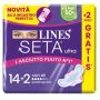 Lines Seta Ultra - Assorbenti Nuovi con Ali - 16 pezzi