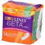 Lines Ultra Assorbenti per Flusso Leggero, Seta, Pacco da 14 Pezzi