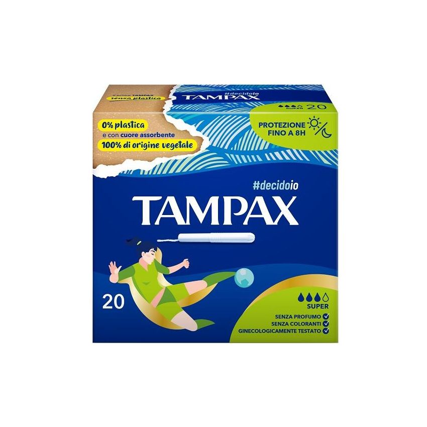 Tampax Blue Box Super 20pz