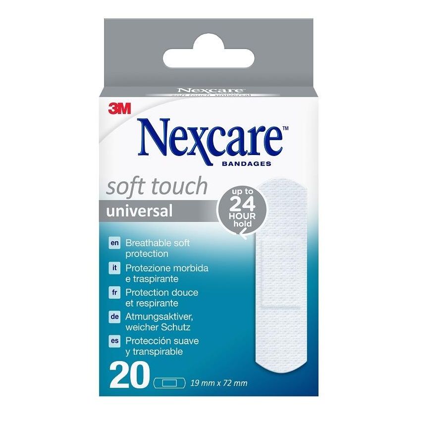 Nexcare Cer Soft 19x72mm 20pz