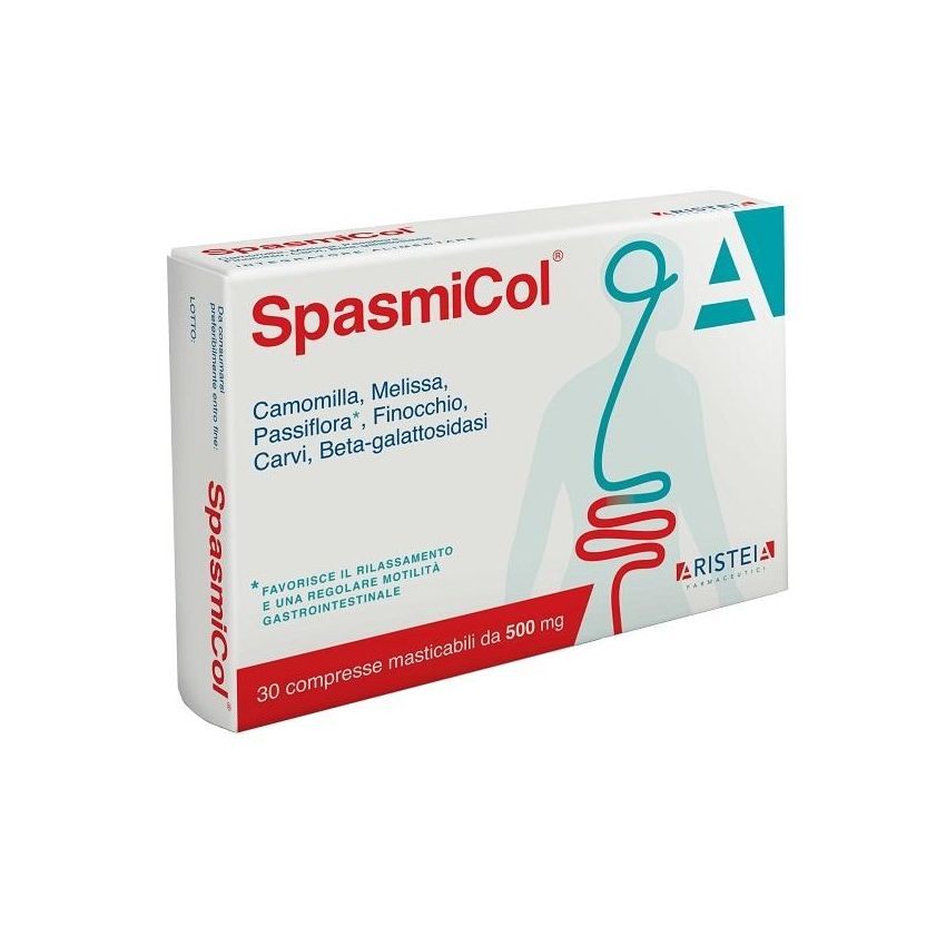 Spasmicol 30 compresse masticabili 500 mg