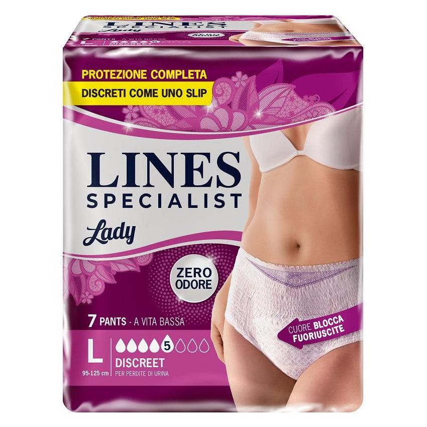 LINES SP PANTS DISCREET L 7P