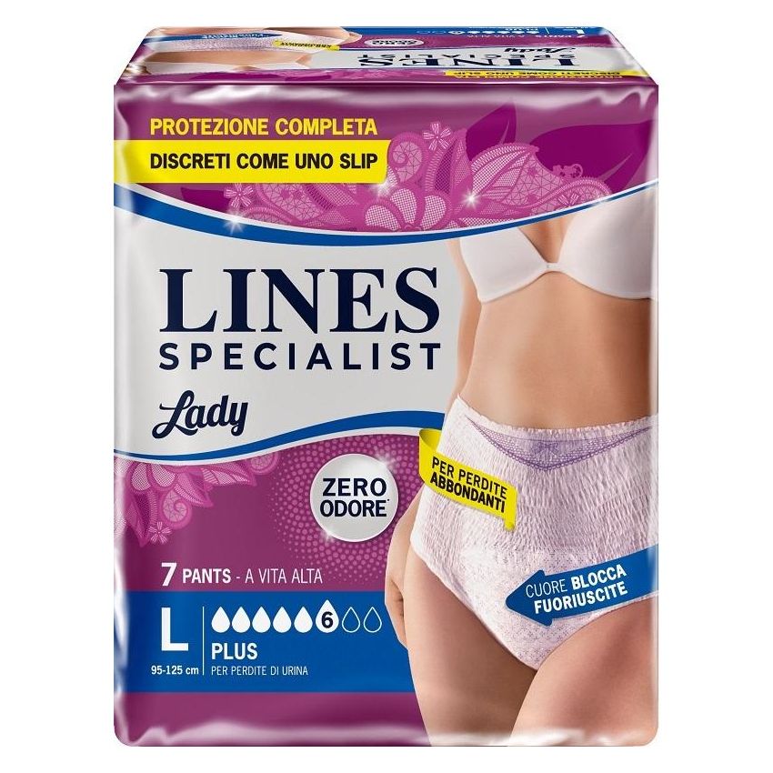 LINES SP PANTS LADY PLUS L 7PZ
