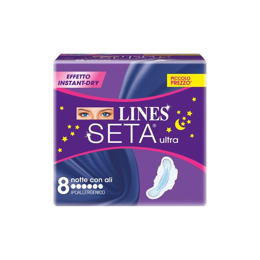LINES SETA ULTRA NOTTE 8PZ