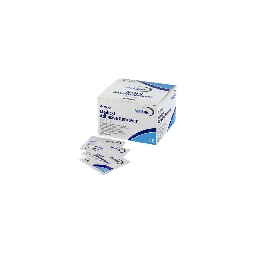 Salviette Remover con Alcool - 50 Pezzi