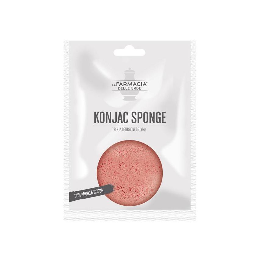 FDE Konjac Sponge Argilla Rossa