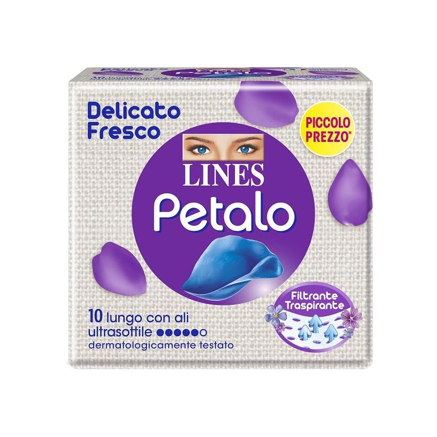 LINES PETALO BLU LU C/ALI 10PZ
