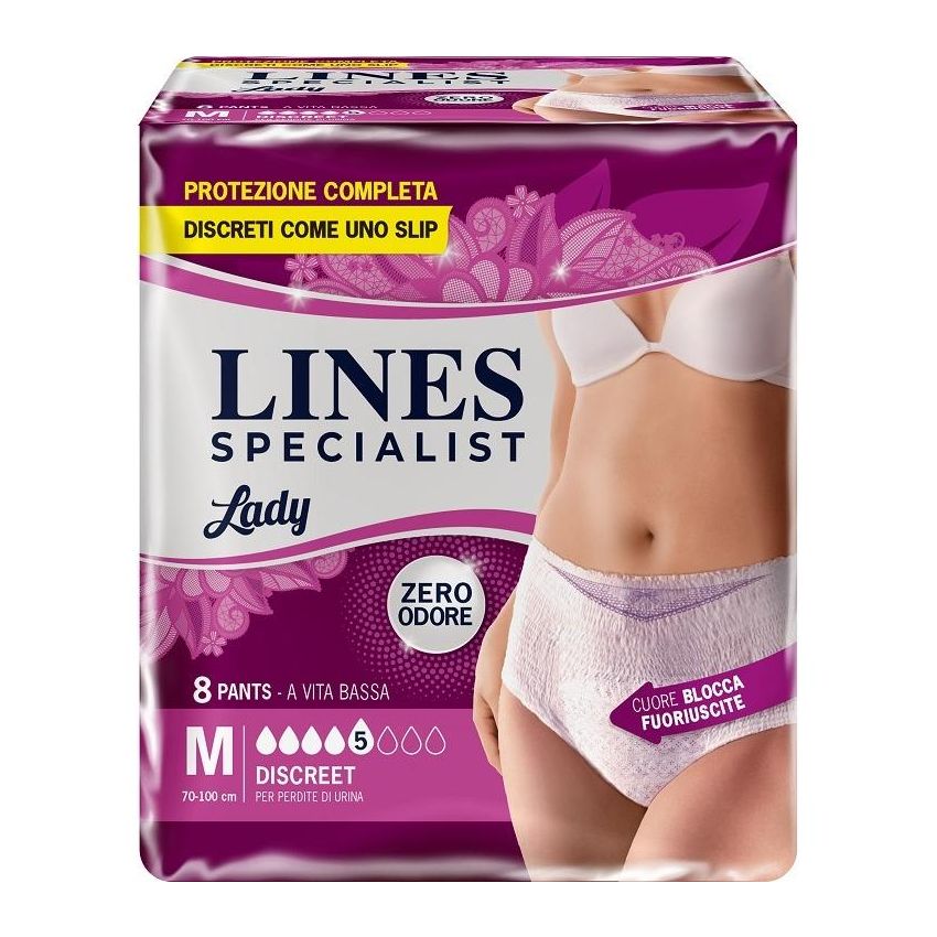 LINES SP PANTS DISCREET M 8P