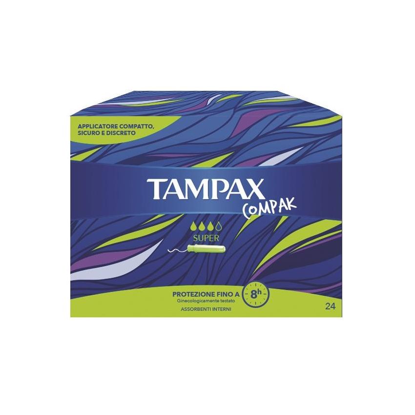 Tampax Compak Super 24pz