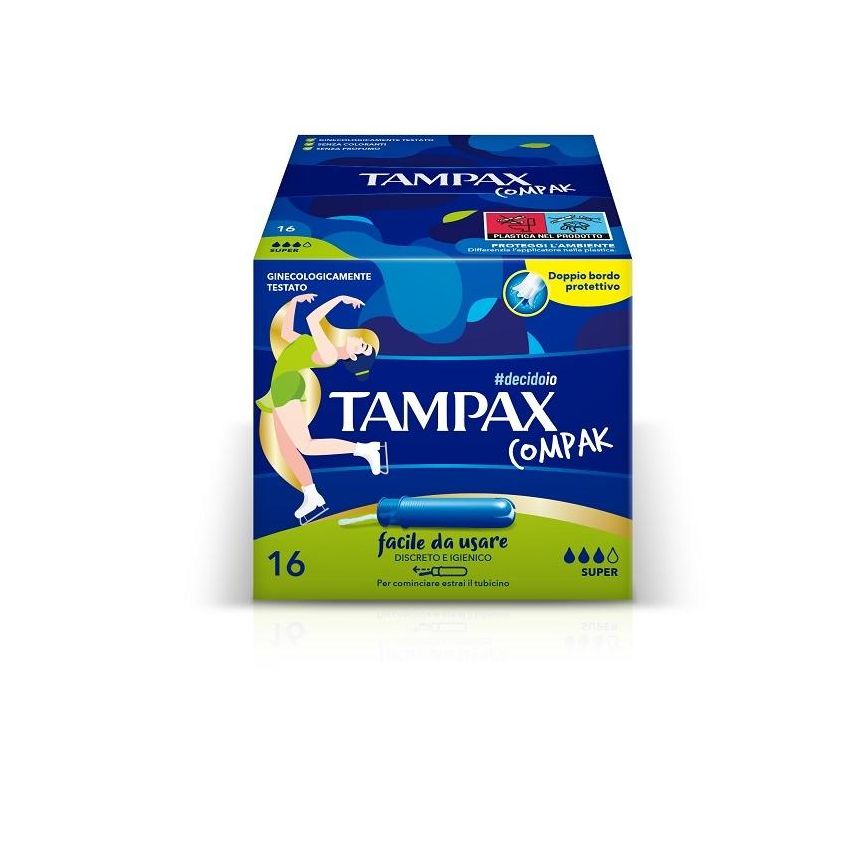 Tampax Compak Super 16pz