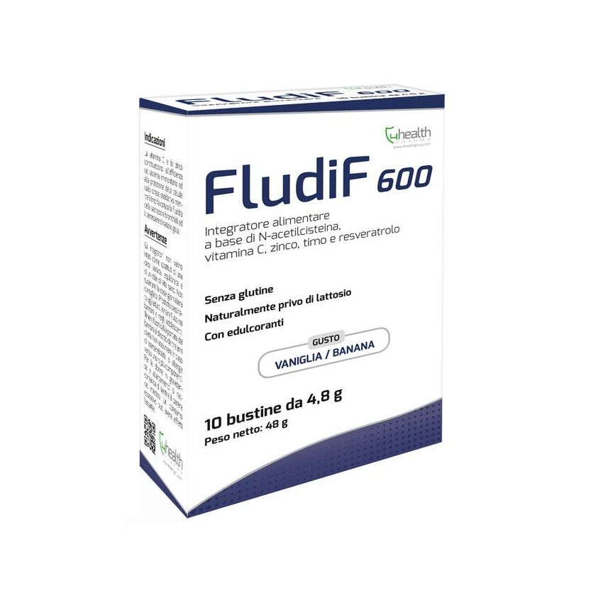 FLUDIF 600 Vaniglia/Ban 10 Bustine
