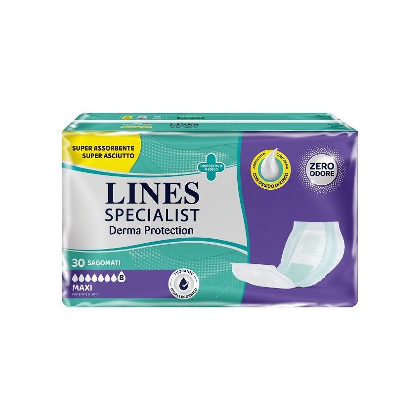 LINES SP DERM SAG MAXI 30PZ
