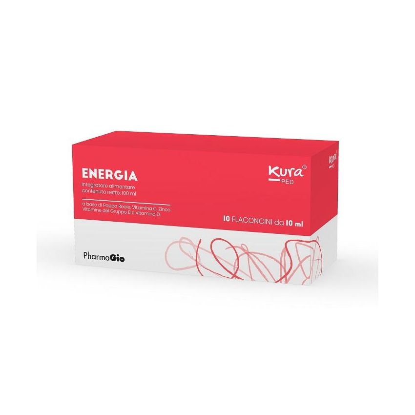 Kura Ped Energia 10 Flaconcini da 10 ml