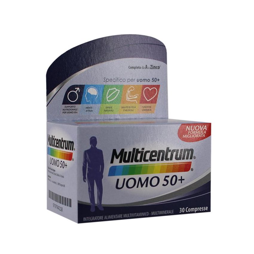 MULTICENTRUM UOMO 50+ 30CPR