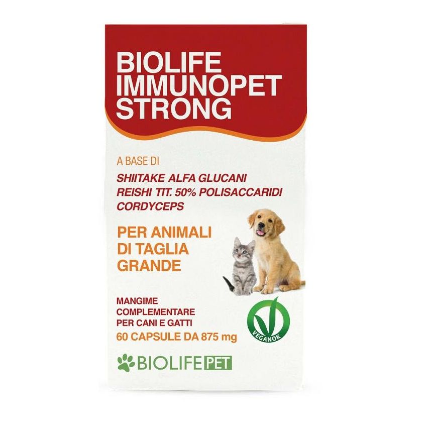 BIOLIFE IMMUNOPET STRONG 60CPS