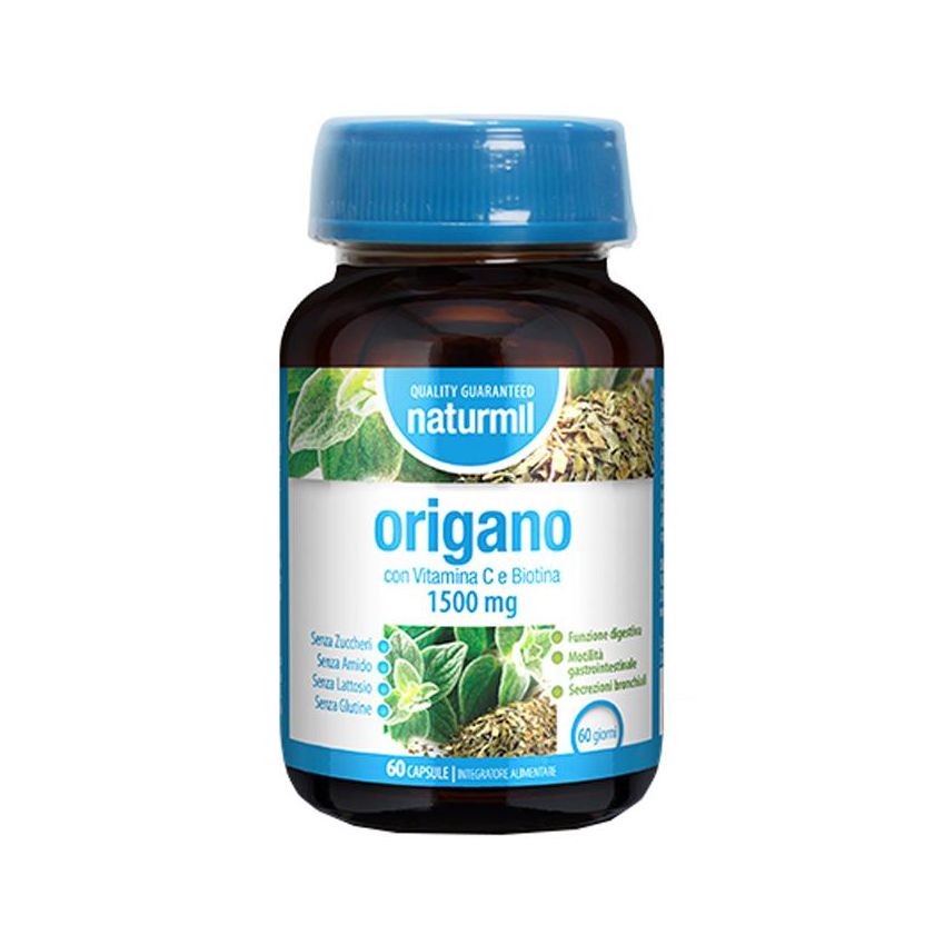 NATURMIL ORIGANO 1500MG 60CPS