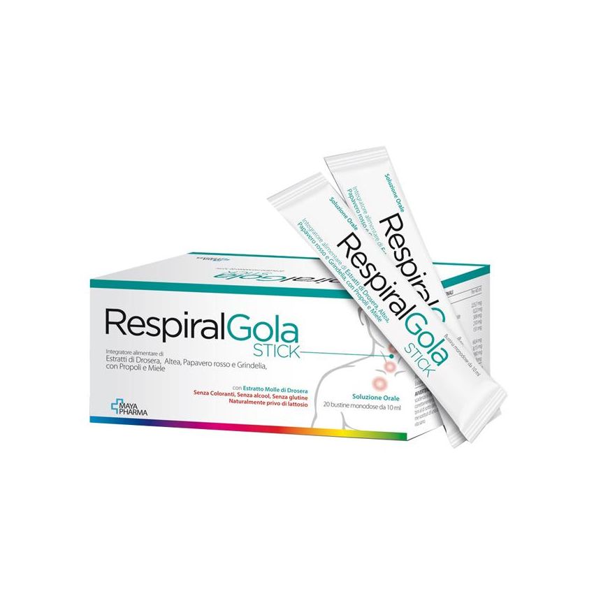 Respiral Gola 20 Bustine da 10 ml